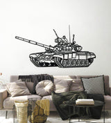 T-90 Metal Tank Wall Art - NCP0658