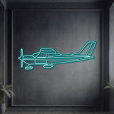 177A Metal Neon Aircraft Wall Art - NCN0001