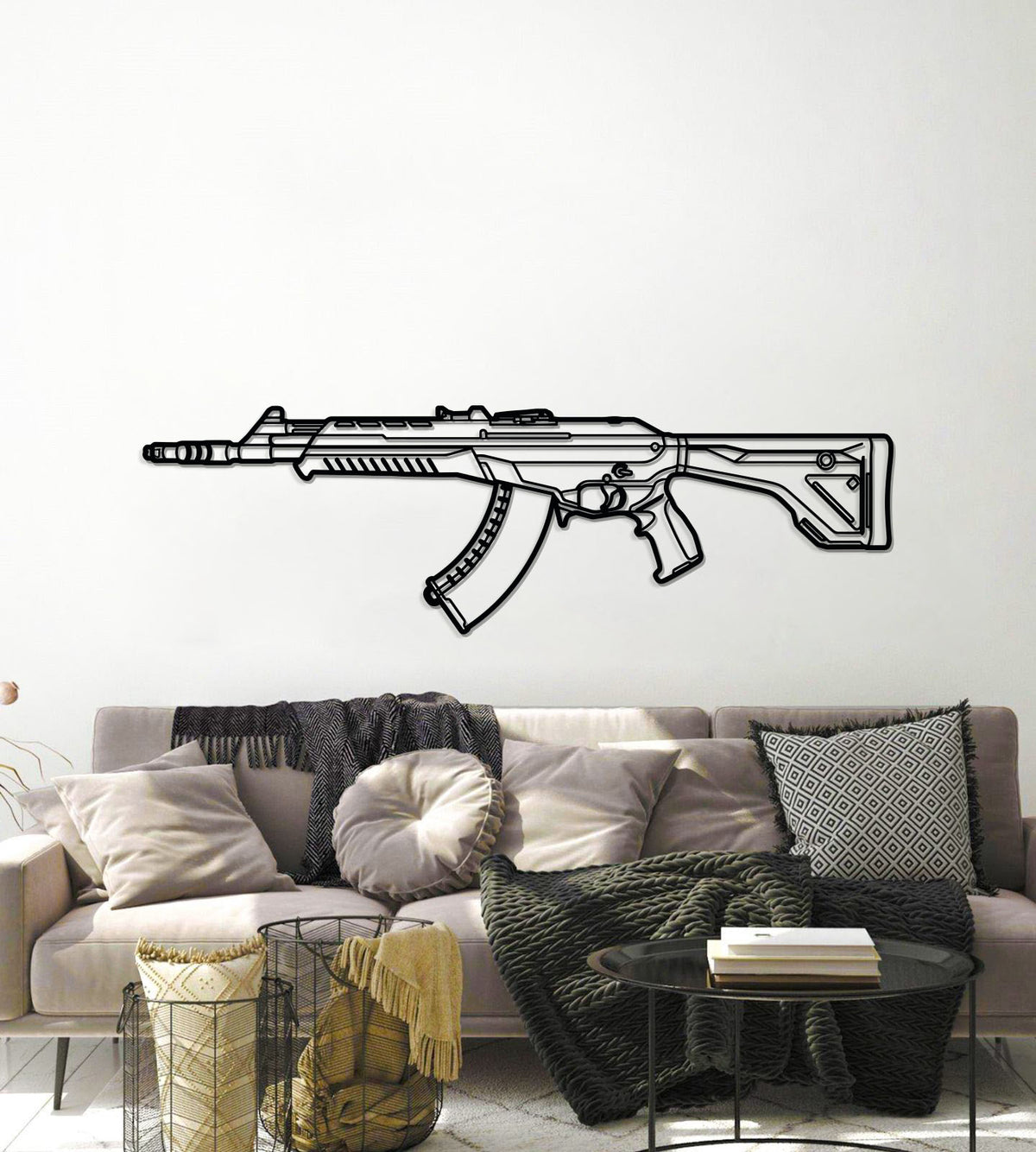 Vandal Metal Weapon Wall Art - NCP0681