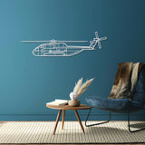 CH-53GS Metal Aircraft Wall Art - NCP0372