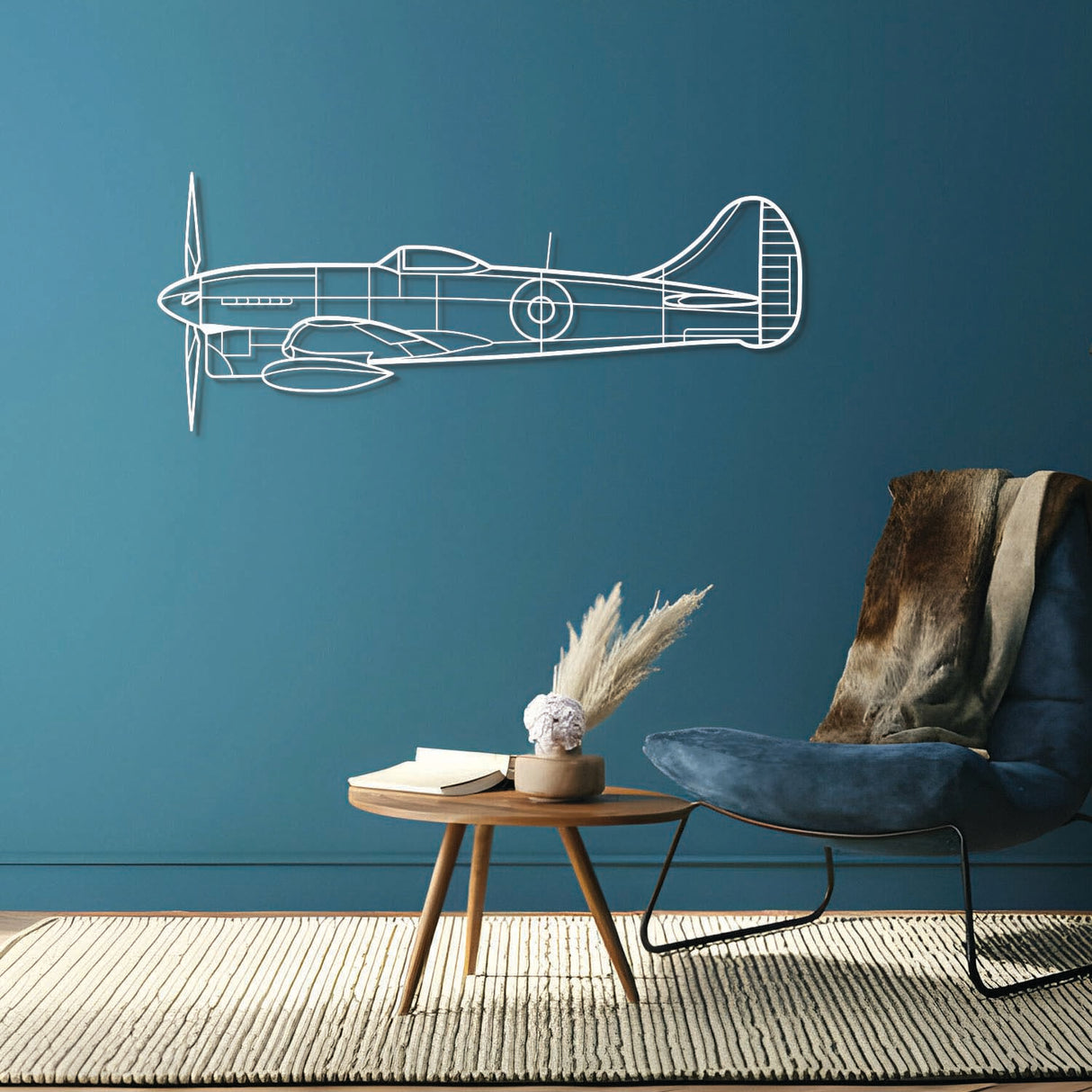 Tempest MK V Metal Aircraft Wall Art - NCP0448