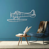 De Havilland Beaver Metal Aircraft Wall Art - NCP0059