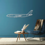 A300-600F Metal Aircraft Wall Art - NCP0160