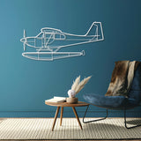 Citabria Metal Aircraft Wall Art - NCP0318