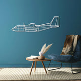 C-160 Metal Aircraft Wall Art - NCP0042