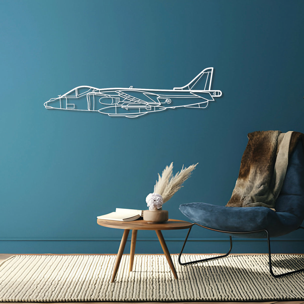 Harrier GR7 Metal Aircraft Wall Art - NCP0095