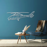 HX50 Metal Aircraft Wall Art - NCP0480