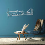 Tempest Metal Aircraft Wall Art - NCP0350