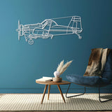 AT-301 Metal Aircraft Wall Art - NCP0411