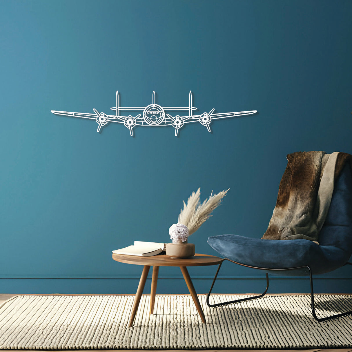 L-749A Front Metal Aircraft Wall Art - NCP0183