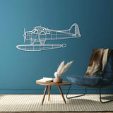 DHC-2 MK I Metal Aircraft Wall Art - NCP0219