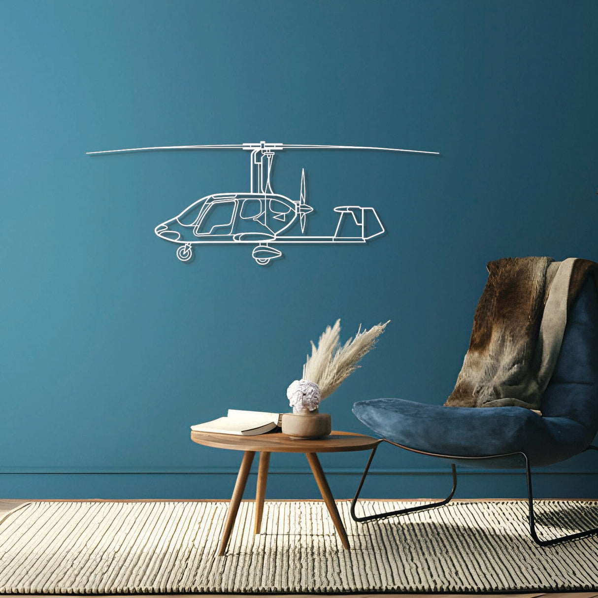 Argon GTL Metal Aircraft Wall Art - NCP0460