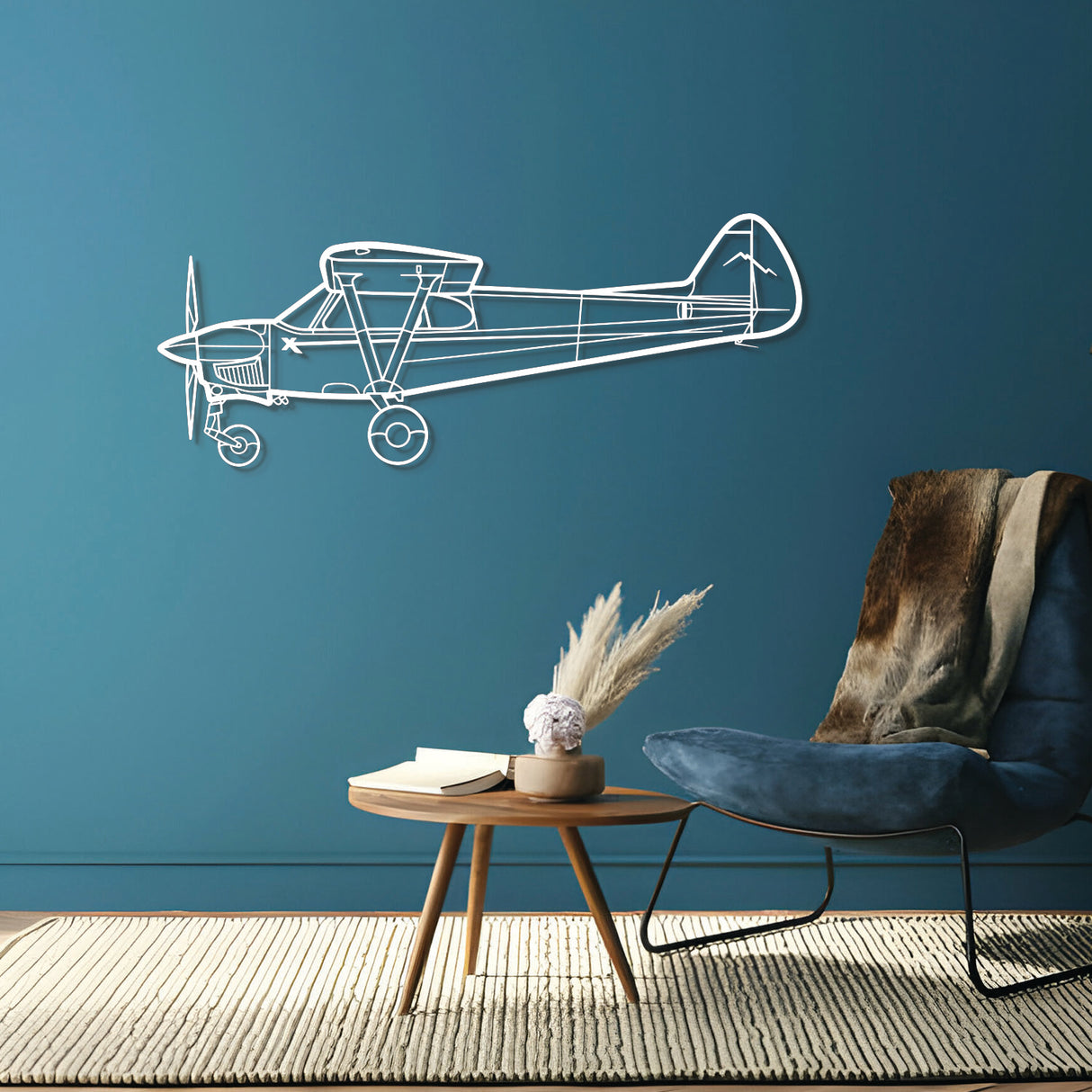 NXCUB Metal Aircraft Wall Art - NCP0338