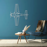 300L Top Metal Aircraft Wall Art - NCP0358