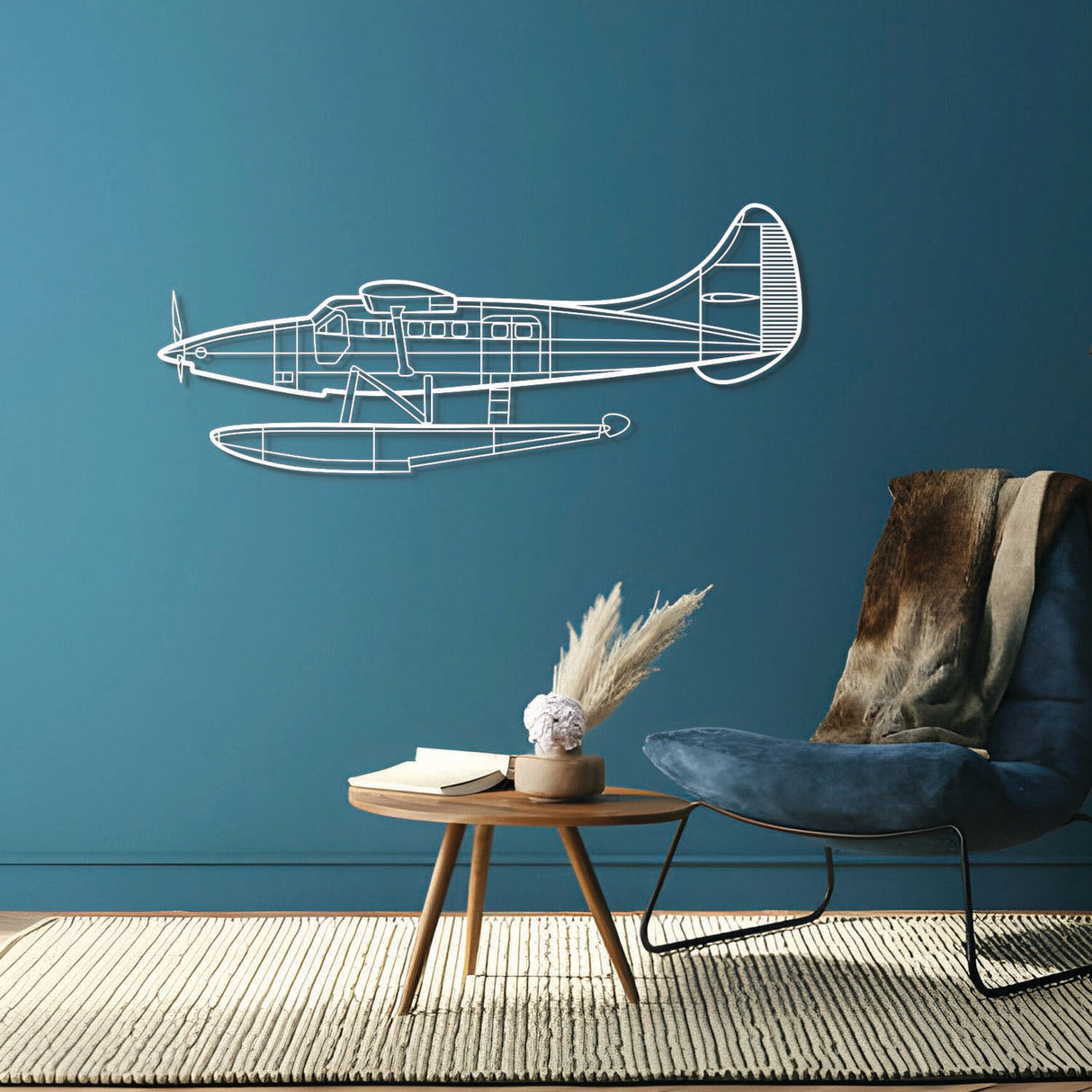 DHC-3T Metal Aircraft Wall Art - NCP0418