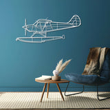 A-1B 1999 Metal Aircraft Wall Art - NCP0309