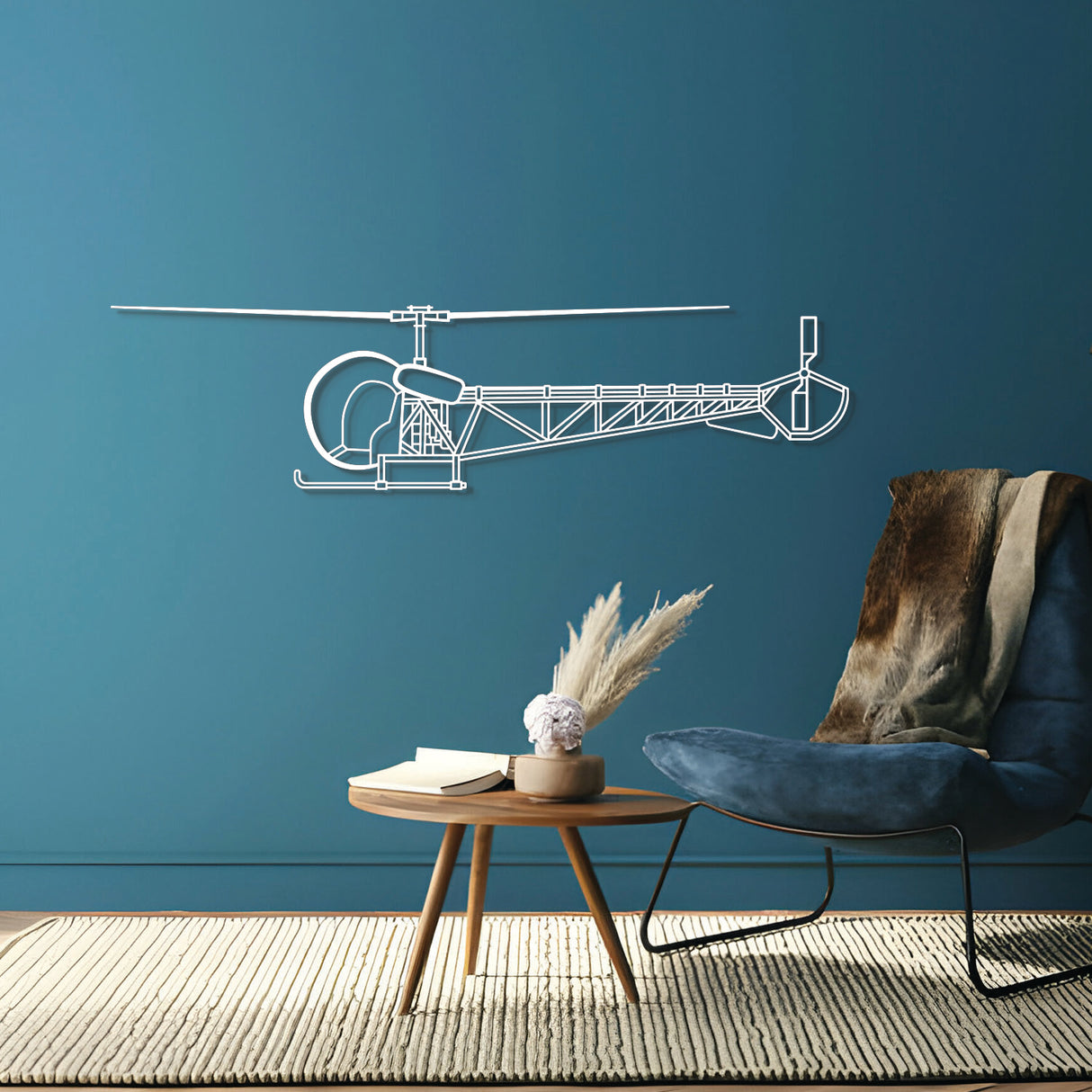 47 Metal Aircraft Wall Art - NCP0352