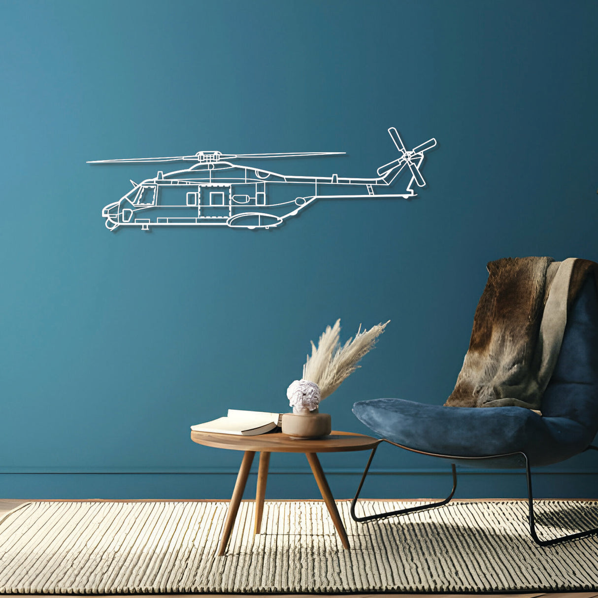 NH90 TTH Metal Aircraft Wall Art - NCP0235