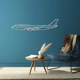 747-8 Metal Aircraft Wall Art - NCP0008