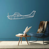 R182 Metal Aircraft Wall Art - NCP0121