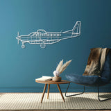 C208B Grand Caravan Metal Aircraft Wall Art - NCP0217