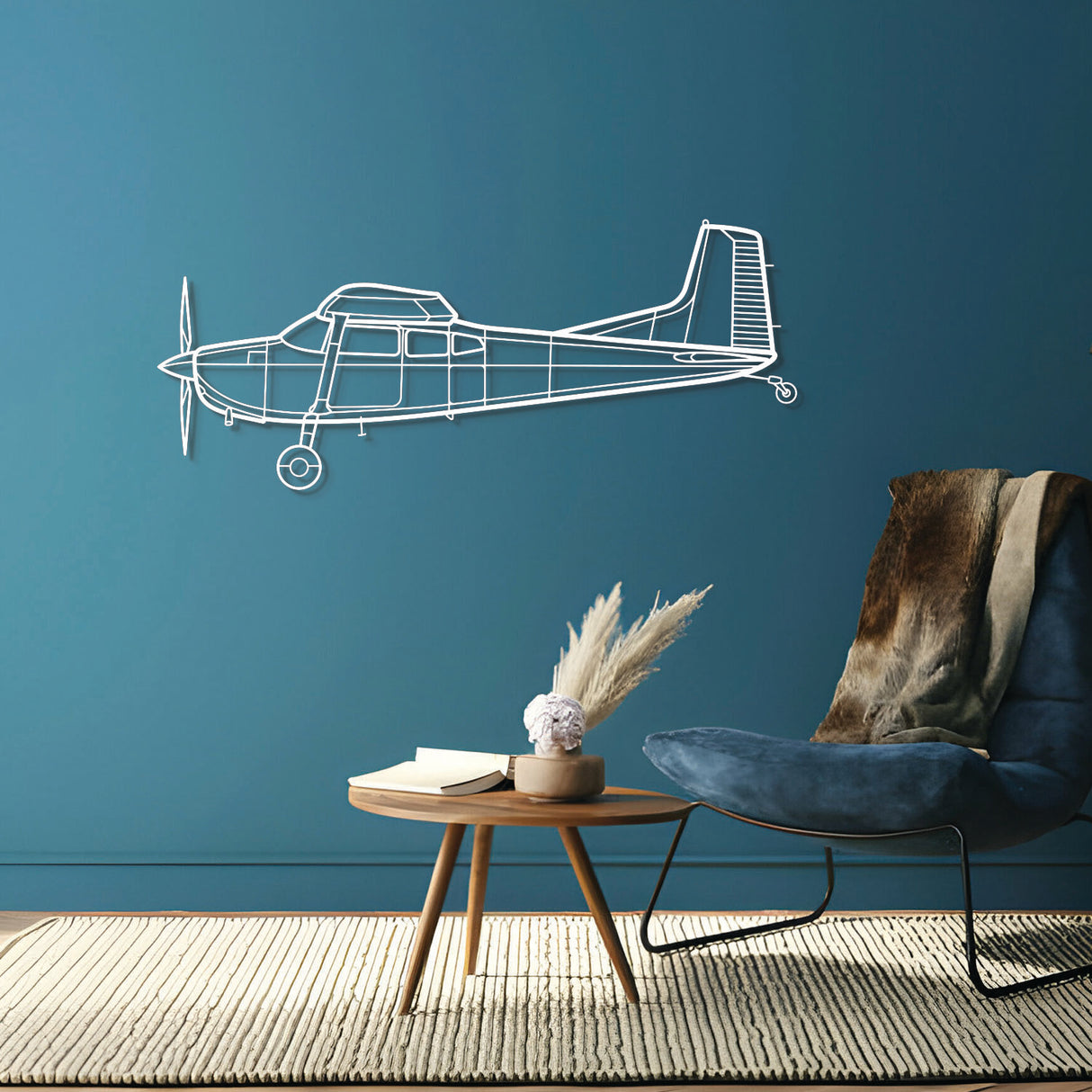 180K Metal Aircraft Wall Art - NCP0153