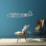 B-25H Metal Aircraft Wall Art - NCP0163