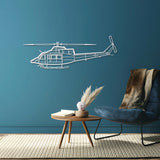 412EP Metal Aircraft Wall Art - NCP0157