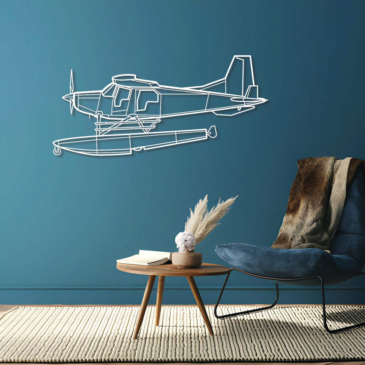 Bush Hawk XP Metal Aircraft Wall Art - NCP0313