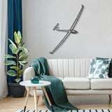 Glider Metal Aircraft Wall Art - NCP0178