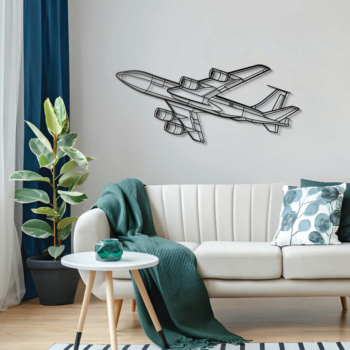 KC-135R Stratonker Angle Metal Aircraft Wall Art - NCP0431