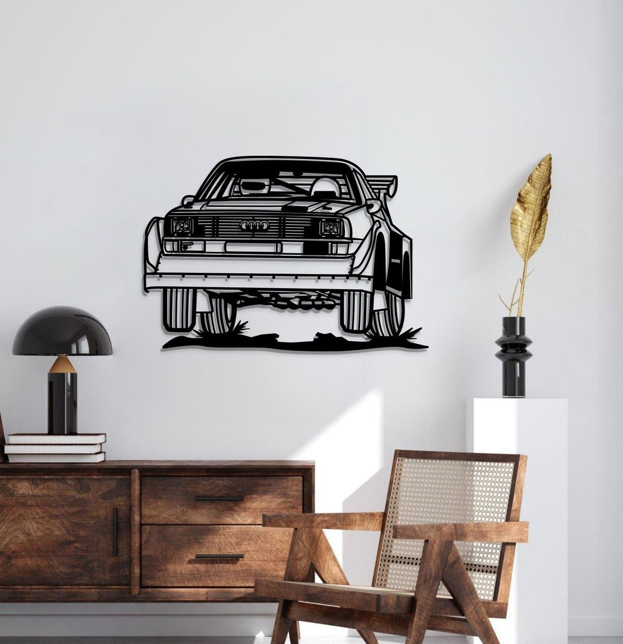 S1 Group B Perspective Metal Car Wall Art - NC1140