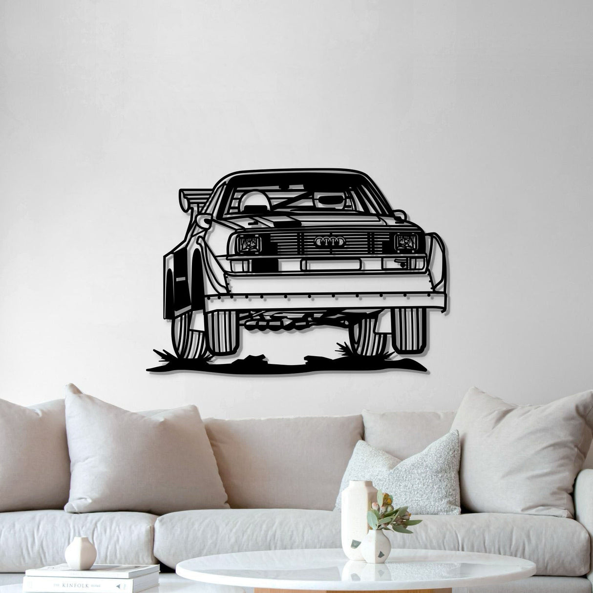 S1 Group B Perspective Metal Car Wall Art - NC1140