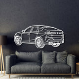 X6 Perspective Metal Car Wall Art - NC1245