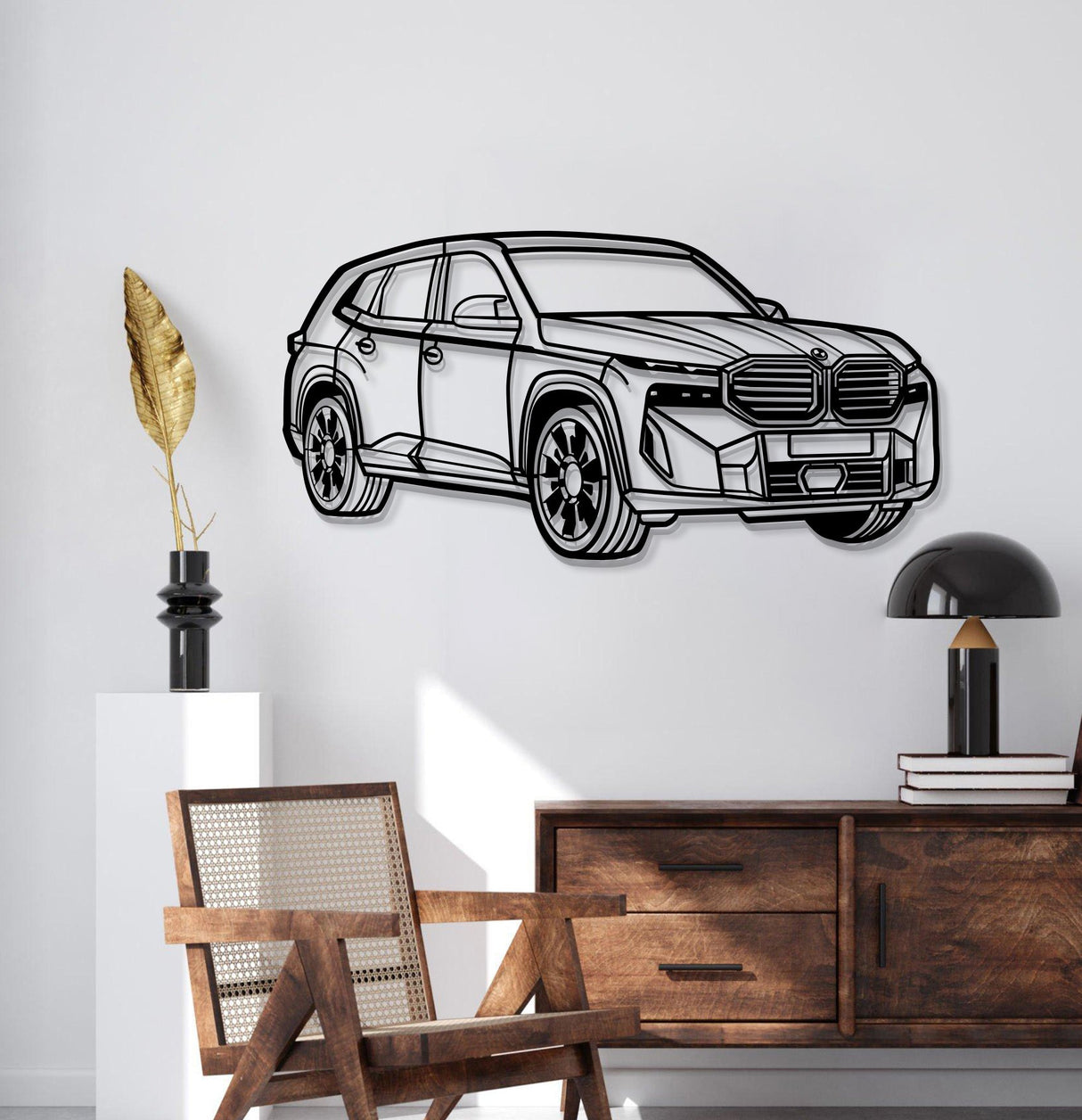 XM 50E Perspective Metal Car Wall Art - NC1247