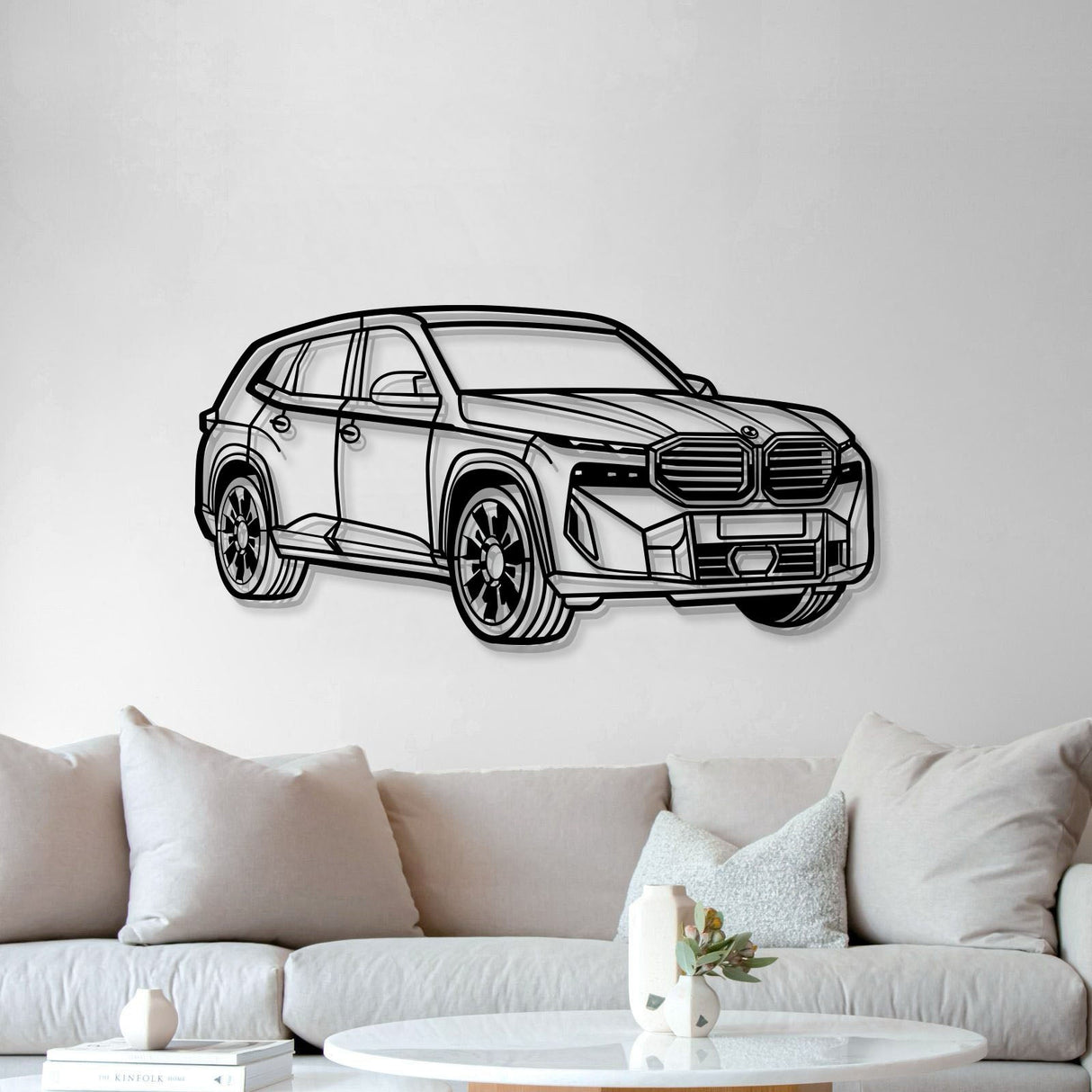 XM 50E Perspective Metal Car Wall Art - NC1247