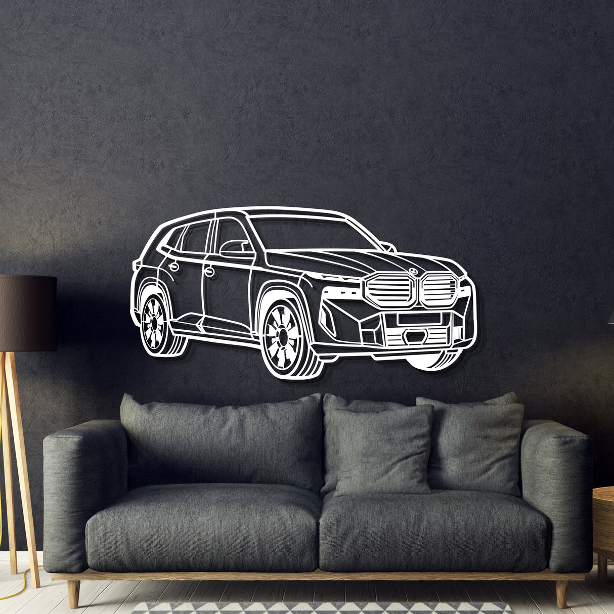 XM 50E Perspective Metal Car Wall Art - NC1247