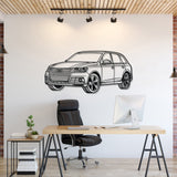 2016 Q7 Perspective Metal Car Wall Art - NC1205