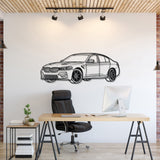 M5 CS Perspective Metal Car Wall Art - NC1216