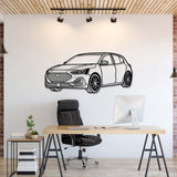 2024 Focus ST Edition Perspective Metal Car Wall Art - NC1224