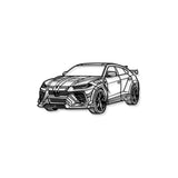 Urus Mansory Perspective Metal Car Wall Art - NC1280