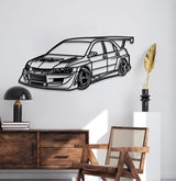 Lancer EVO IX Custom Perspective Metal Car Wall Art - NC1177