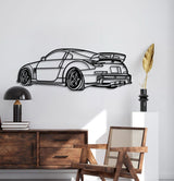 350z Custom Perspective Metal Car Wall Art - NC1178