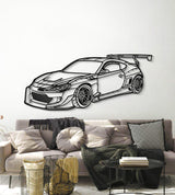 GT-86 Perspective Metal Car Wall Art - NC1292