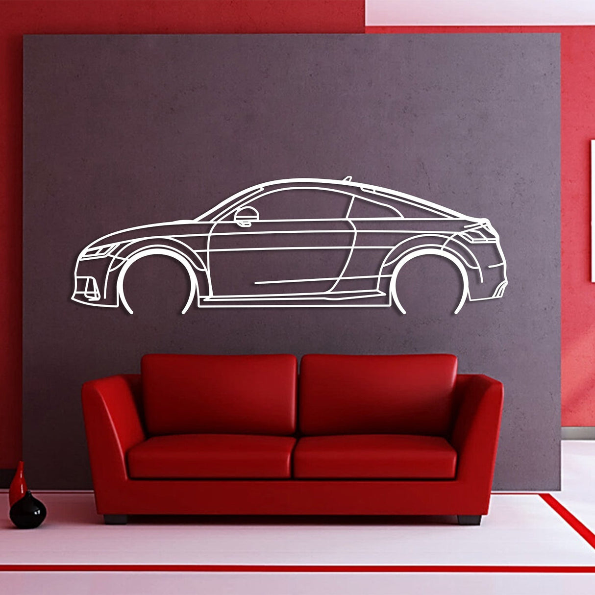 TTs 8S Metal Car Wall Art - NC229