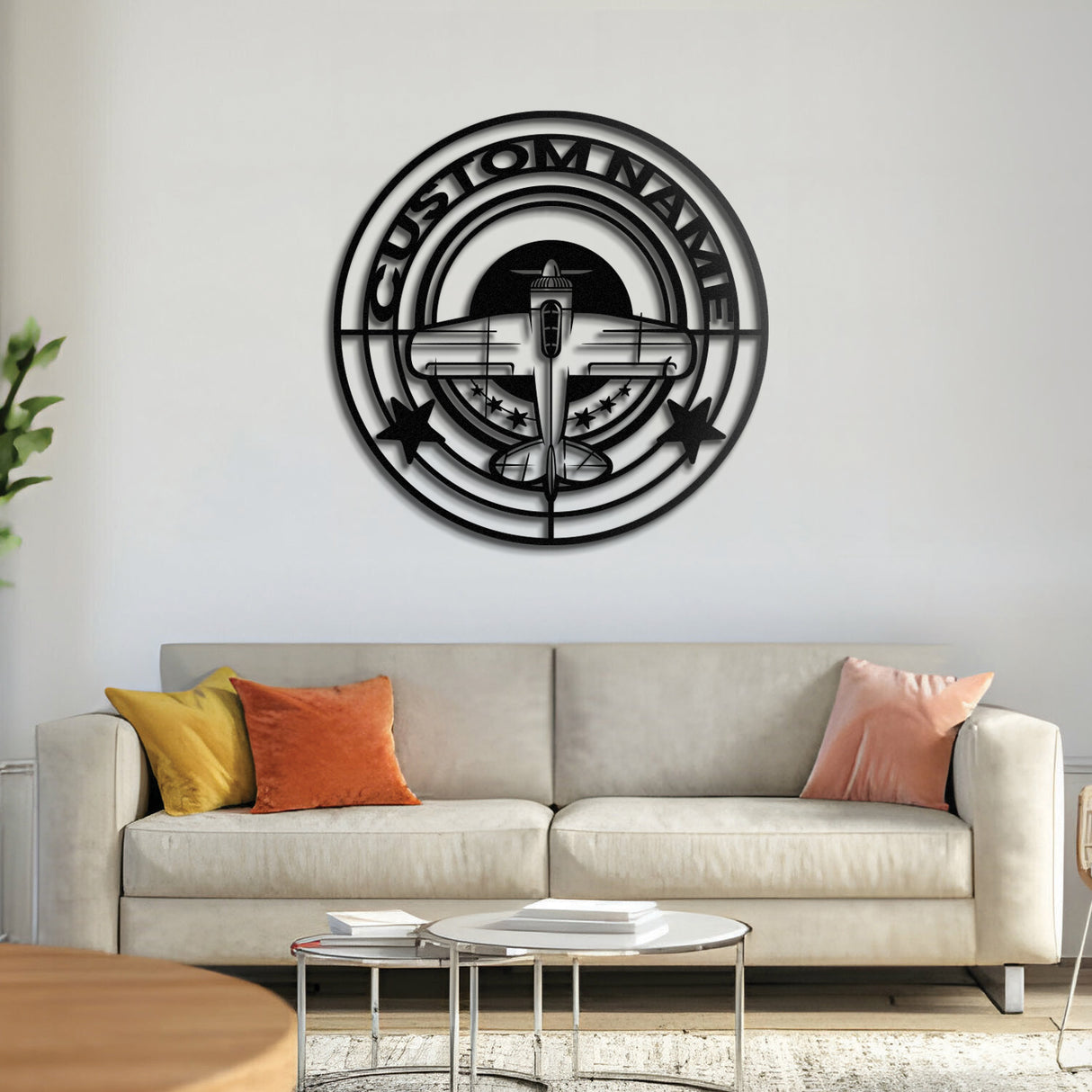 Your Custom Aviation Metal Wall Art - NCP0615