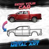 Your Personalized Car Metal Wall Art - NC1113