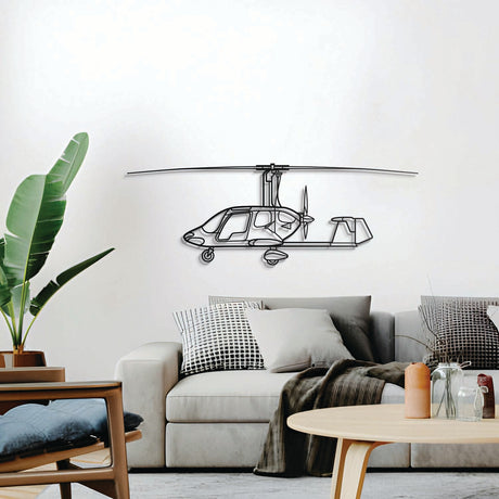 Argon GTL wall décor, textured matte steel lifted 1 cm for sleek floating aviation design—ready to hang