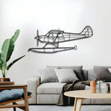 A‑1B wall décor – elevated 1.5 cm from the wall using included spacers for a dynamic 3D shadow effect of this WWII‑era attack aircraft