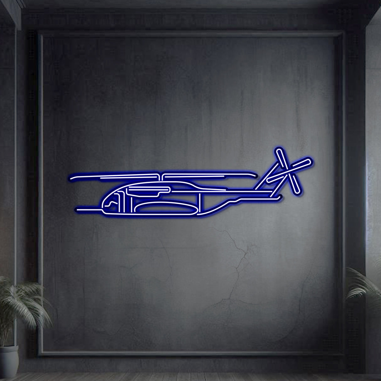 Neon‑lit King Stallion silhouette, textured matte steel with elevated neon frame delivering immersive 3D depth and dynamic presence